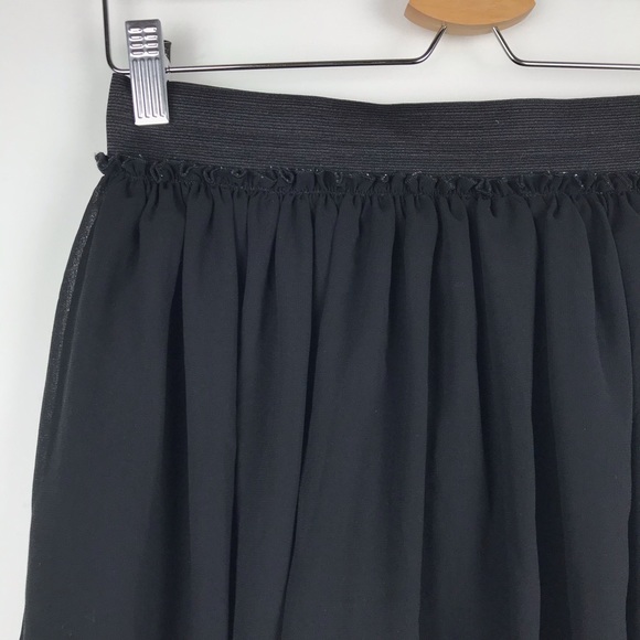 Kardashian Kollection Black Lace Trim Mini Skirt - Picture 3 of 8